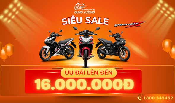 ƯU ĐÃI CỰC KHỦNG CÙNG WINNER X